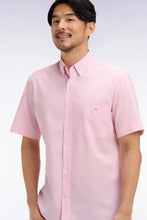 Load image into Gallery viewer, Eden Park - Short-Sleeve Gingham Cotton Shirt, Pink