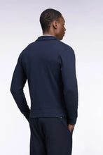 Load image into Gallery viewer, Eden Park - Cotton Collared Zip-Up Sweatshirt, Navy