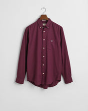 Load image into Gallery viewer, GANT - Reg Micro-check Flannel Shirt, Wine Red