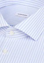 Load image into Gallery viewer, Seidensticker - Slim Fit Business Shirt, Striped Light Blue