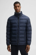 Load image into Gallery viewer, Strellson - Quilted Stand-Up Collar Jacket, Navy
