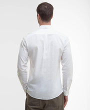 Load image into Gallery viewer, Barbour - Nelson Linen Blend Long-Sleeved Tailored Shirt, White