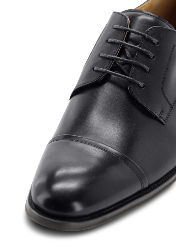 Carl Gross - Toe Cap Darby, Black, Carl