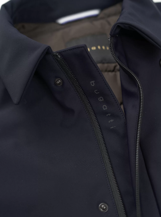 Bugatti - Flexcity Poplin Navy Coat (40R Only)