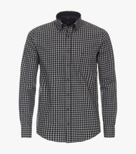 Load image into Gallery viewer, Casa Moda - Check Flannel Shirt , Grey Navy
