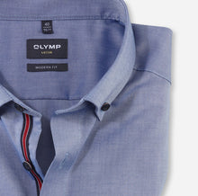 Load image into Gallery viewer, Olymp - Modern Fit, Luxor, Button-down, Smoke Blue