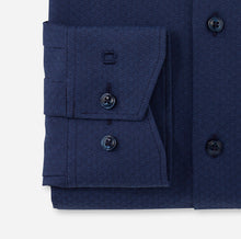 Load image into Gallery viewer, OLYMP - Luxor 24/Seven, Modern fit, Global Kent, Marine Shirt