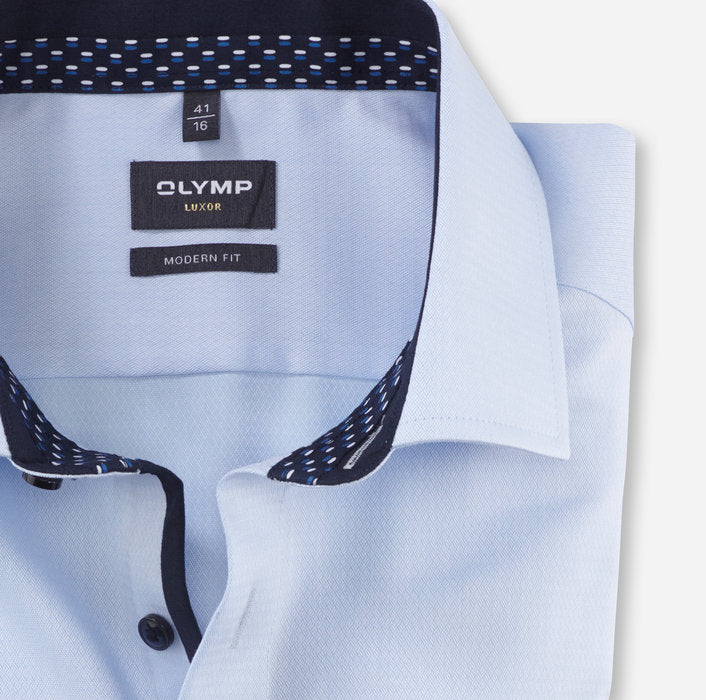 OLYMP - Modern Fit Blue Shirt (size 39 only)