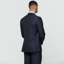 Load image into Gallery viewer, Magee - Liffey 2pc Stripe Suit, Navy
