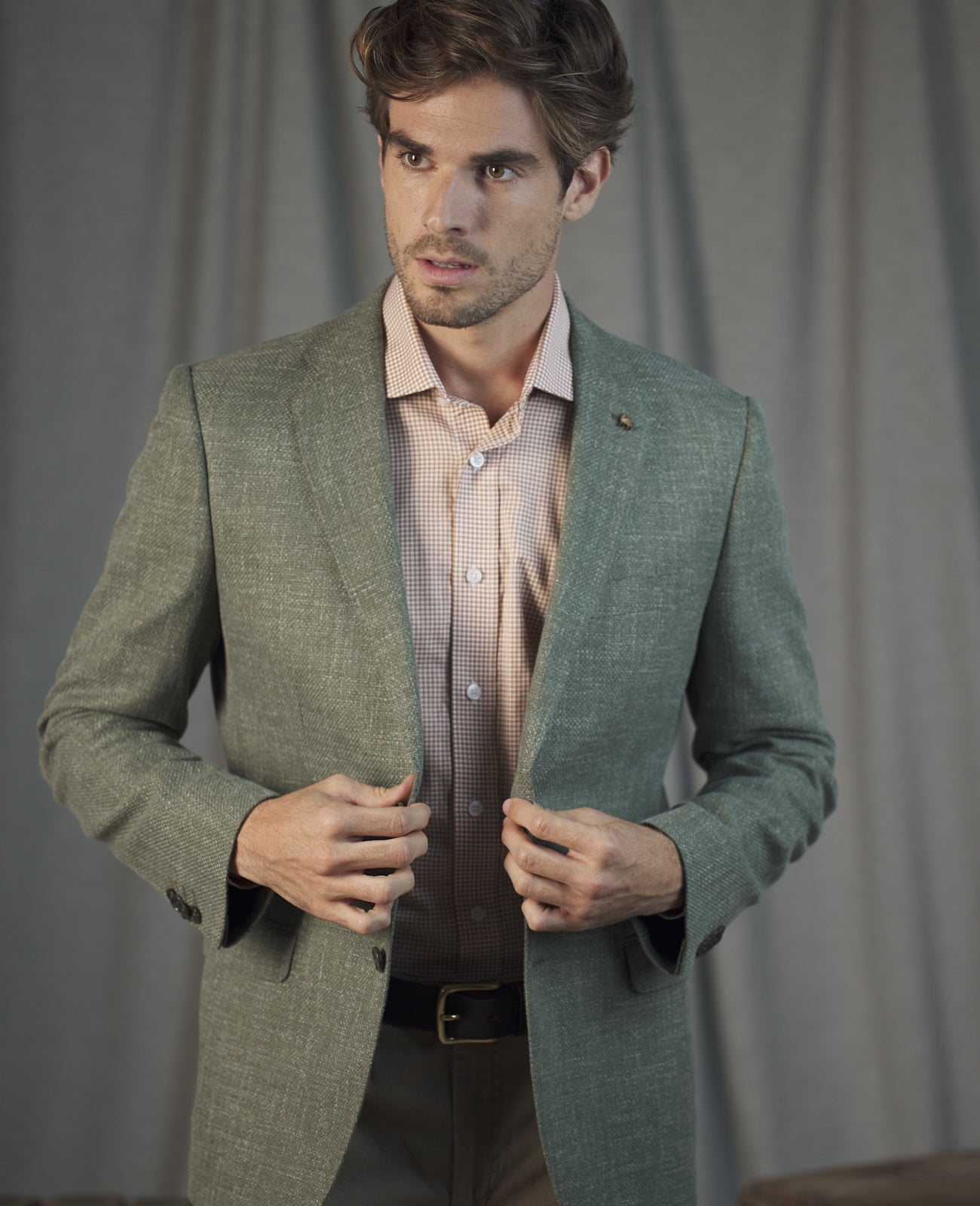Magee Clady Blazer, Green Magee Tector Menswear - Main Image