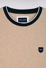 Load image into Gallery viewer, Eden Park - Cotton Short-Sleeved Slim Fit Stretch T-Shirt, Beige