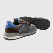 Load image into Gallery viewer, Ambitious - Teddy Panel Sneaker, Grey/Navy, Trent