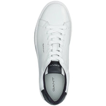 Load image into Gallery viewer, GANT - McJulien Cow Leather Trainer, White/Marine, Grace