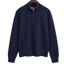Load image into Gallery viewer, GANT - Sacker Rib Half Zip, Persian Blue