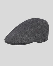 Load image into Gallery viewer, Magee - Donegal Tweed Flat Cap, Grey Salt & Pepper