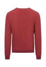 Load image into Gallery viewer, Fynch Hatton - V-Neck Sweater, Ruby Red