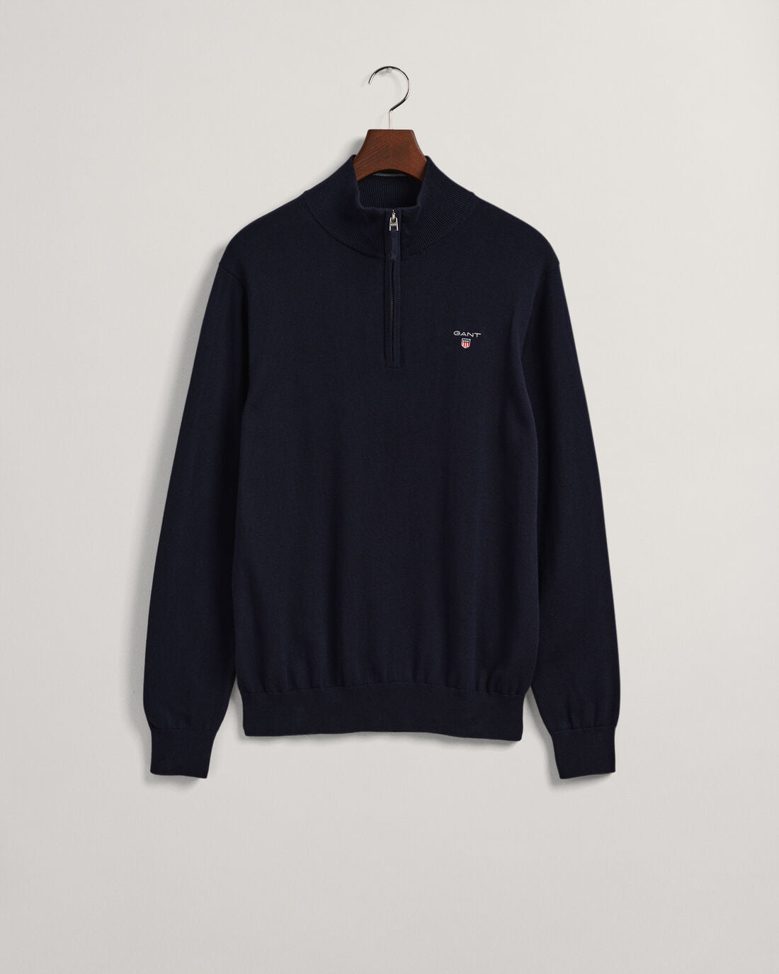 Gant - 3XL Classic Cotton Half Zip, Evening Blue