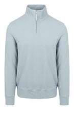 Load image into Gallery viewer, GANT - Waffle Texture Half Zip, Sweatshirt, Dove Blue (L Only)