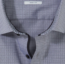 Load image into Gallery viewer, OLYMP - Body Fit Shirt, Grey Pattern