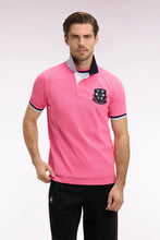 Load image into Gallery viewer, Eden Park - Six Nations Short-Sleeved Cotton Polo Shirt, Pink (3XL)