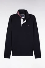 Load image into Gallery viewer, Eden Park - Long-sleeved Cotton Jersey, Navy