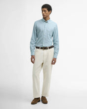 Load image into Gallery viewer, Barbour - Nelson Linen Blend Long-Sleeved Tailored Shirt, Light Teal