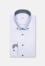 Load image into Gallery viewer, Seidensticker - Regular Fit Business Shirt, Light Blue Structure