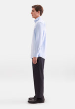 Load image into Gallery viewer, Seidensticker - Regular Fit Business Shirt, Blue Herringbone
