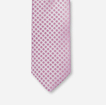 Load image into Gallery viewer, Olymp- Silk Pokadot Tie, Mauve