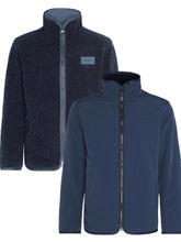 Load image into Gallery viewer, Barbour - Reversible Fleece Jacket, Classic Navy