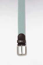 Load image into Gallery viewer, Eden Park - Elastic Textile Belt, Green