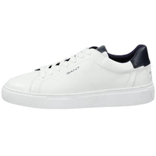 Load image into Gallery viewer, GANT - McJulien Cow Leather Trainer, White/Marine, Grace