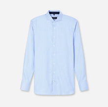 Load image into Gallery viewer, OLYMP - Signature Line Tailored Fit Business Shirt, Blue Structure