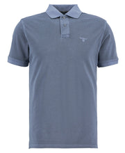 Load image into Gallery viewer, Barbour - Washed Tartan Tailored Fit Pique Polo Shirt - Washed Blue