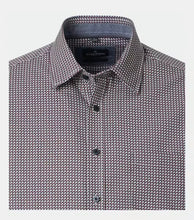 Load image into Gallery viewer, Casa Moda - Casual Fit Print Shirt, Red