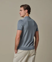 Load image into Gallery viewer, Profuomo - Luxury Basic Polo, Greyed Blue