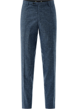 Load image into Gallery viewer, Carl Gross - Paul GC Linen Blend Slim Fit Trouser, Blue