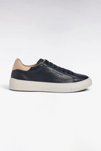 Load image into Gallery viewer, Eden Park - Two Tone Low Top Leather Sneaker, Marine, Francesco