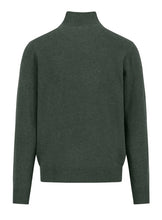Load image into Gallery viewer, Fynch Hatton - Merino Cashmere, Quarter Zip, Dark Ivy