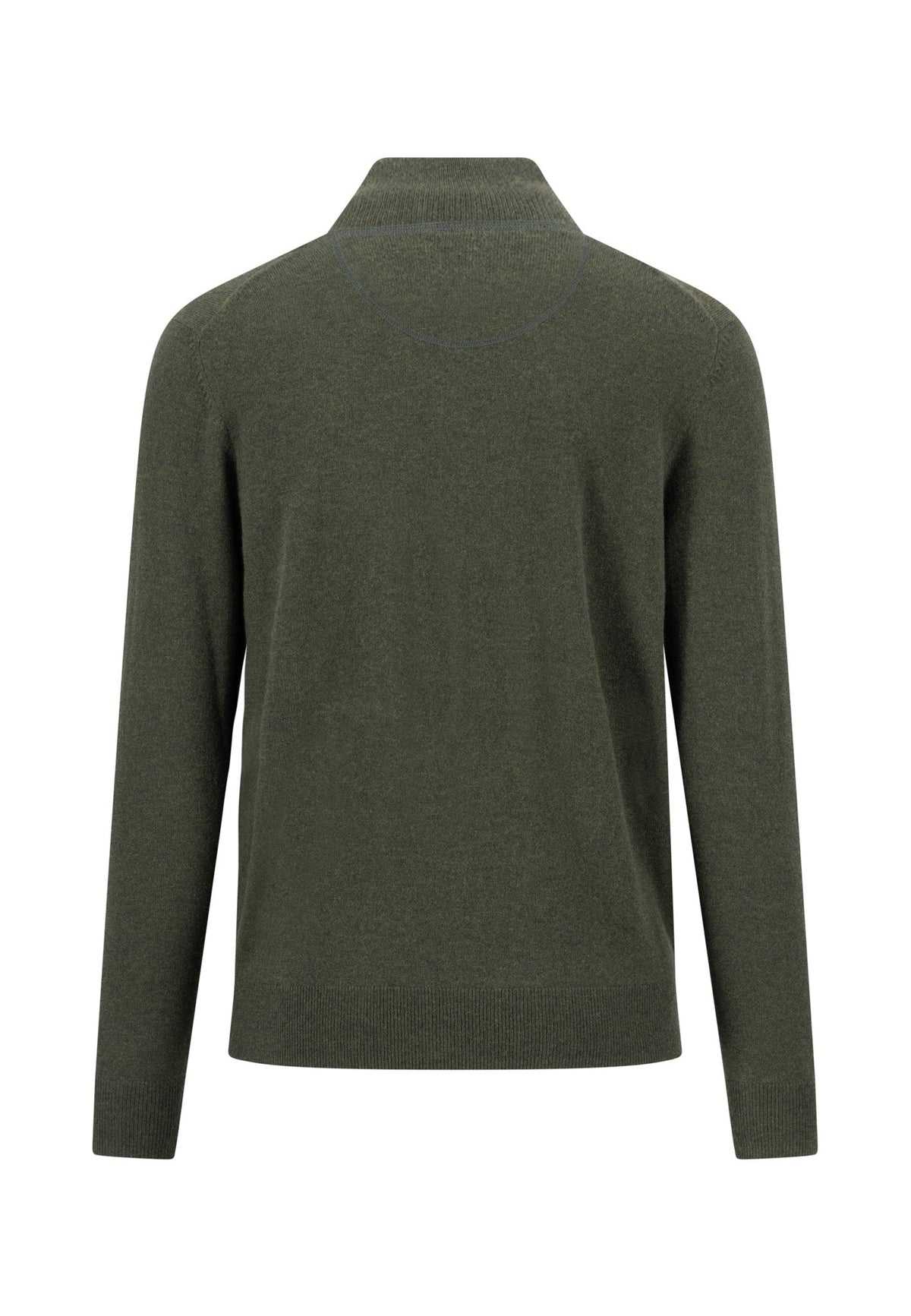Fynch Hatton - Merino Cashmere Half-Zip, Cypress