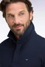 Load image into Gallery viewer, Eden Park - Long Sleeved Stretch Polo, Navy