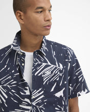Load image into Gallery viewer, Barbour - Edenwood Printed Short-Sleeved Shirt, Navy