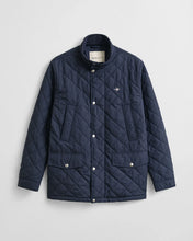 Load image into Gallery viewer, GANT - Quilted Windcheater Mid Jacket, Evening Blue