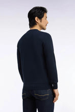 Load image into Gallery viewer, Eden Park - Honeycomb Cotton Round Neck, Navy
