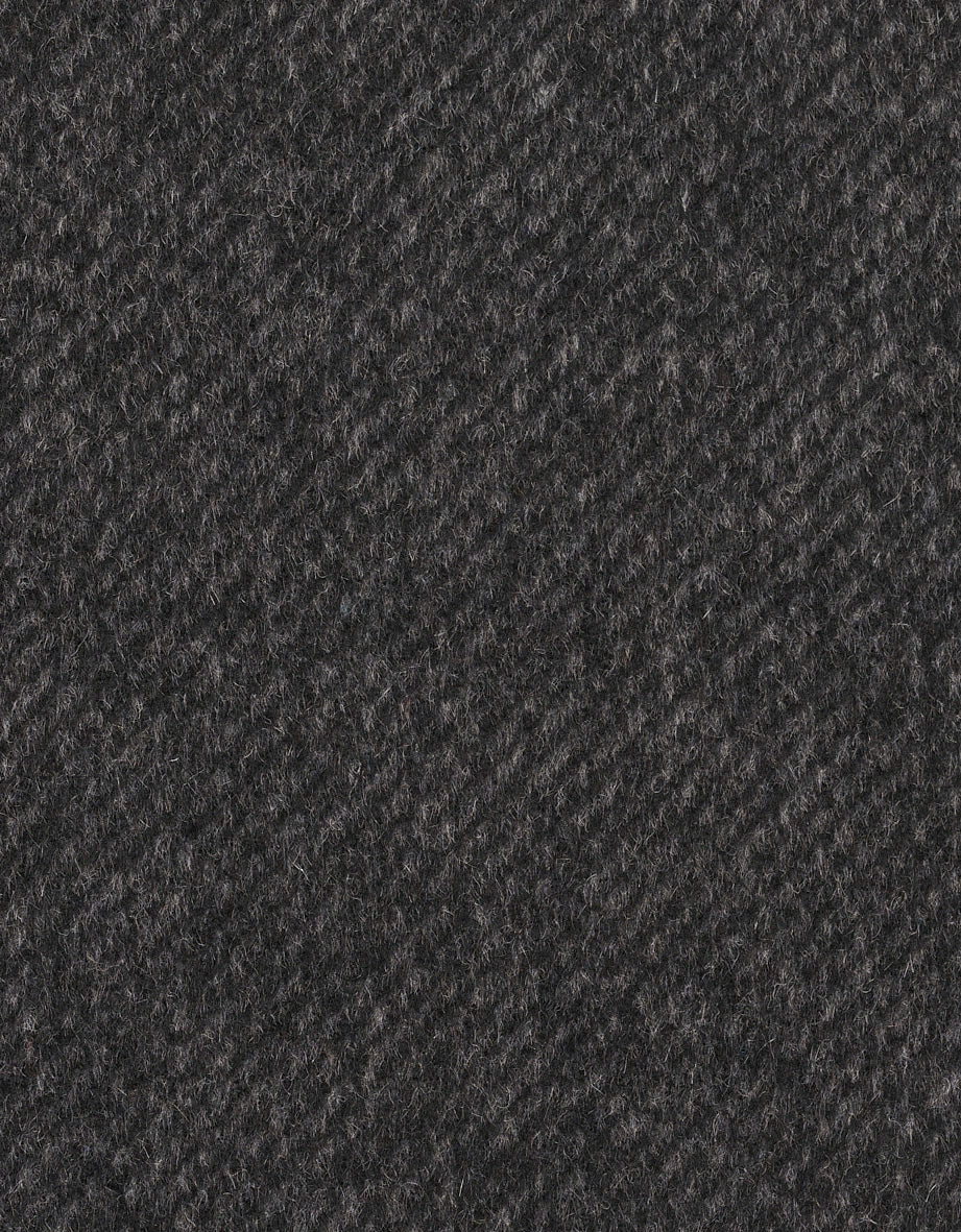 Bugatti - Wool Stand-Up Collar Overcoat, Charcoal