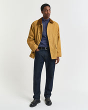 Load image into Gallery viewer, GANT - Sacker Rib Half-Zip, Dark Jeansblue Melange