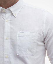 Load image into Gallery viewer, Barbour - Nelson Linen Blend Long-Sleeved Tailored Shirt, White