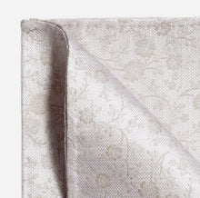 Load image into Gallery viewer, Olymp- Floral Silk Pocket Square, Natural