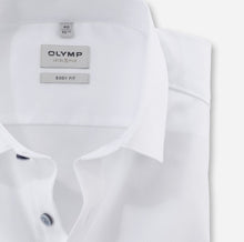 Load image into Gallery viewer, Olymp - Body Fit New York Kent Business Shirt, White Twill