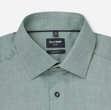 Load image into Gallery viewer, OLYMP - Luxor Modern Fit Business Shirt, Green